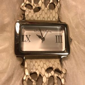 Betsy Johnson Rectangle Faced Wrist Watch